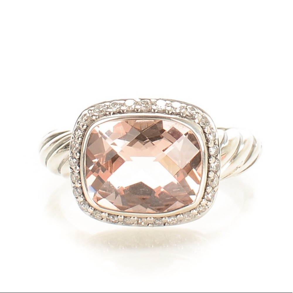 David Yurman Morganite Noblesse Ring